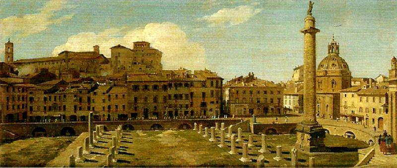 Charles Lock Eastlake view of the forum of trajan rome china oil painting image
